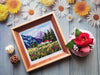 Mountain Landscape SM-614 Counted Cross Stitch Kit - Wizardi