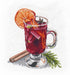 Mulled Wine 1337 Counted Cross Stitch Kit - Wizardi