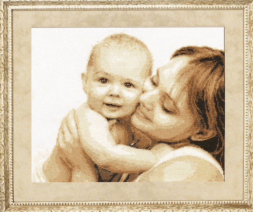 My Baby 4-13 Counted Cross-Stitch Kit - Wizardi