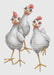 My chickens - PDF Cross Stitch Pattern - Wizardi