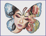 Nature Reborn. Butterfly - PDF Cross Stitch Pattern - Wizardi