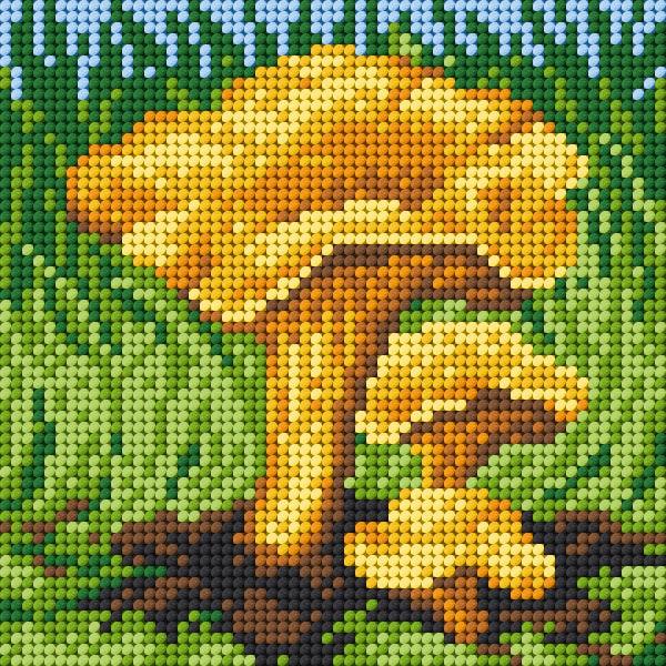 Needlepoint canvas for halfstitch without yarn Chanterelle 2202D - Printed Tapestry Canvas - Wizardi