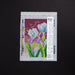 Needlepoint canvas for halfstitch without yarn Spring Irises 2595F - Printed Tapestry Canvas - Wizardi