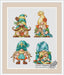 Needlework Dwarfs - PDF Cross Stitch Pattern - Wizardi