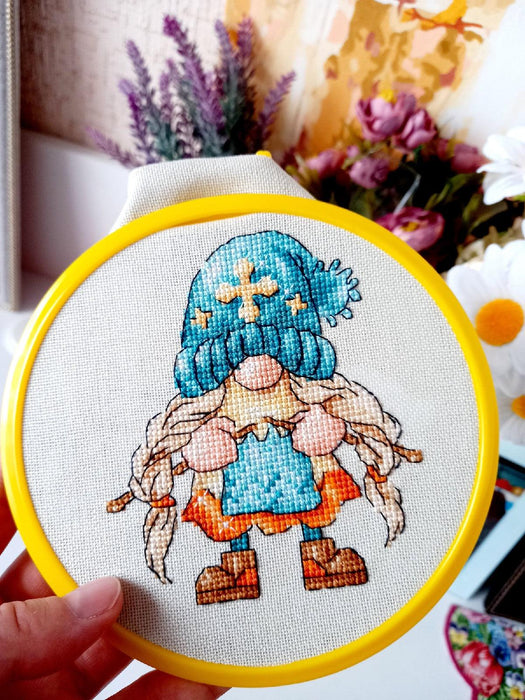 Needlework Dwarfs - PDF Cross Stitch Pattern - Wizardi