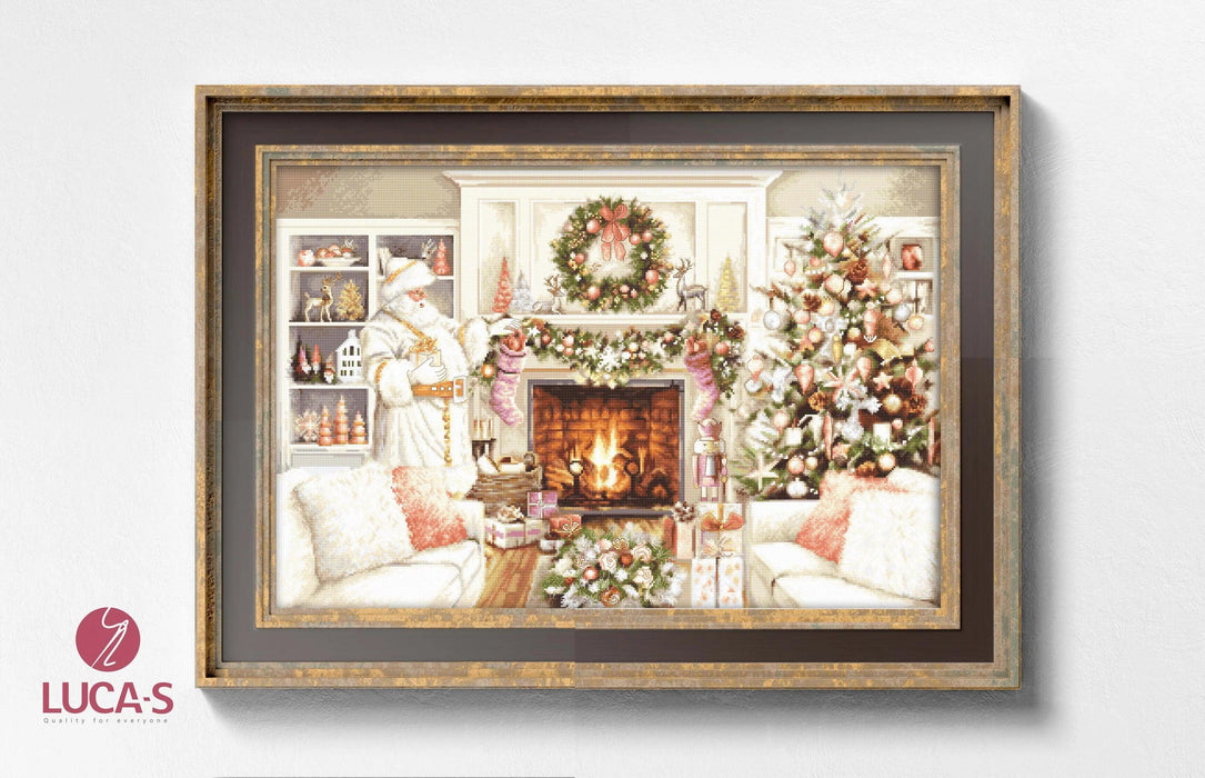 New Year B2416L Counted Cross-Stitch Kit - Wizardi