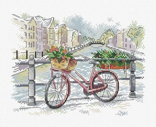 On the Bridge SM-385 Counted Cross Stitch Kit - Wizardi