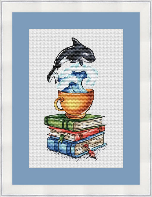 On the Waves of Fantasy - PDF Cross Stitch Pattern - Wizardi