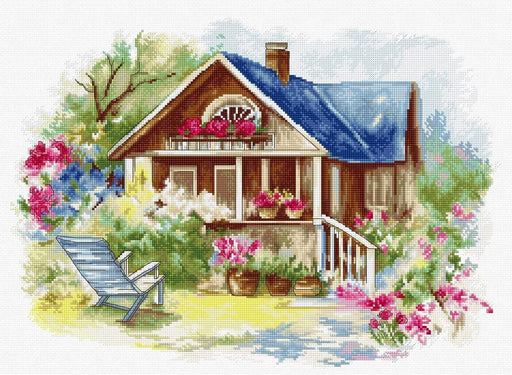 Outdoor Veranda BU4001L Counted Cross-Stitch Kit - Wizardi