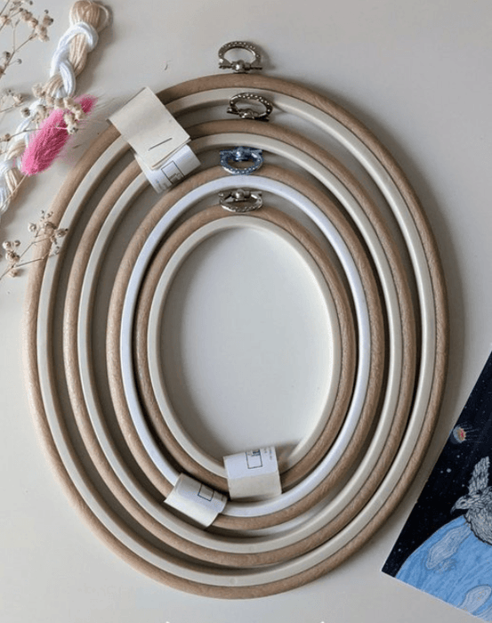 Oval Flexi Hoop Nurge 230-6 Sand - Wizardi