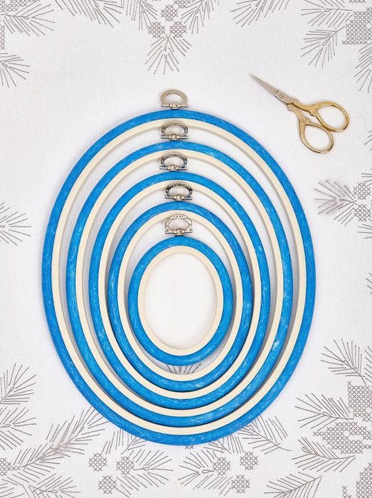 Oval Flexi Hoop Nurge 230-7 Blue - Wizardi