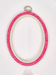 Oval Flexi Hoop Nurge 230-7 Pink - Wizardi