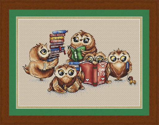 Owls - PDF Cross Stitch Pattern - Wizardi