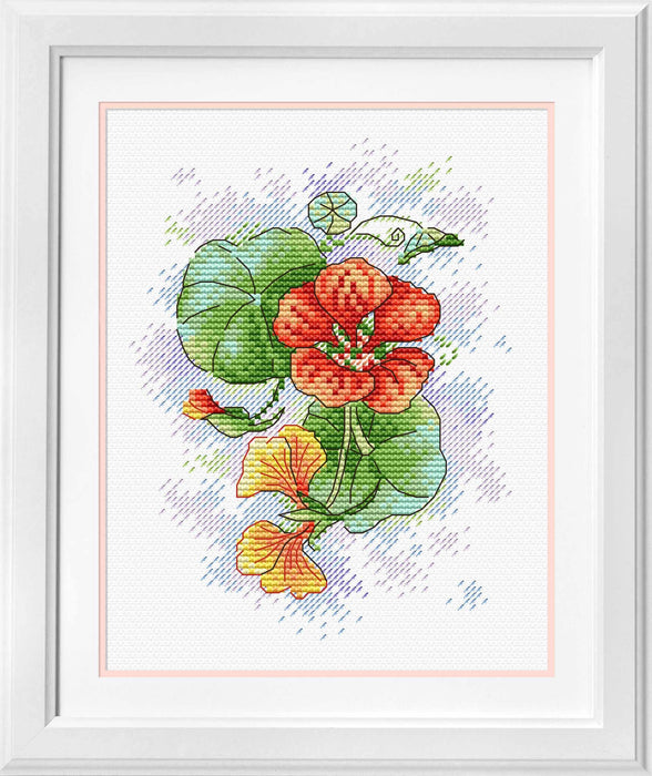 Petals of Tenderness SM-425 Counted Cross Stitch Kit - Wizardi