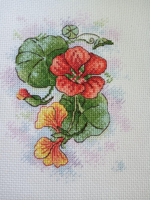 Petals of Tenderness SM-425 Counted Cross Stitch Kit - Wizardi