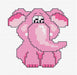 Pink Elephant B042L Counted Cross-Stitch Kit - Wizardi