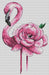 Pink Flamingo - Free PDF Cross Stitch Pattern - Wizardi