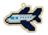 Plane CSw388 Diamond Painting on Plywood Kit - Wizardi