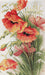 Poppies B213L Counted Cross-Stitch Kit - Wizardi