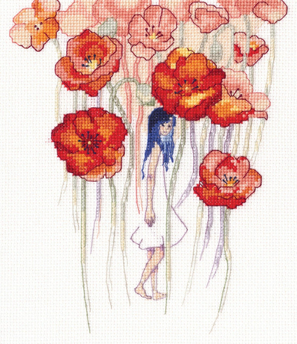 Poppyhead M629 Counted Cross Stitch Kit - Wizardi