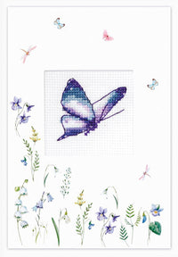 Post Card SP-102L Counted Cross-Stitch Kit - Wizardi