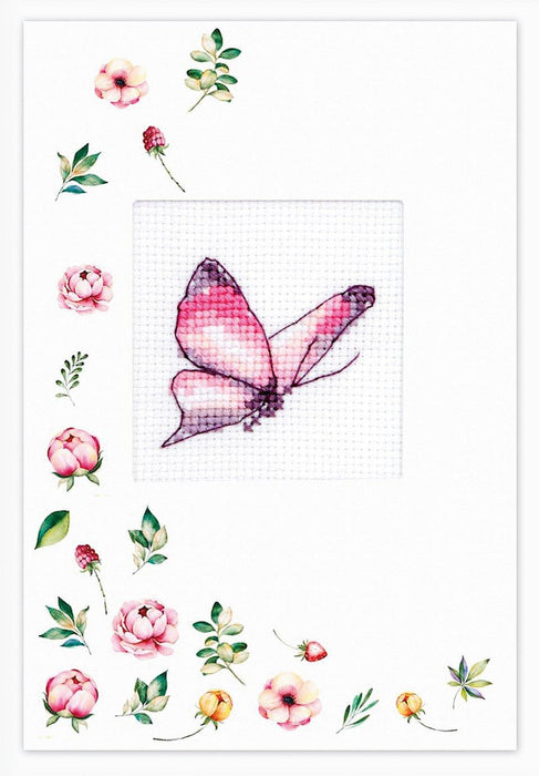 Post Card SP-103L Counted Cross-Stitch Kit - Wizardi