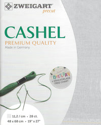 Precut Zweigart Cashel 28 count Pearl Gray 3281/705 - Wizardi
