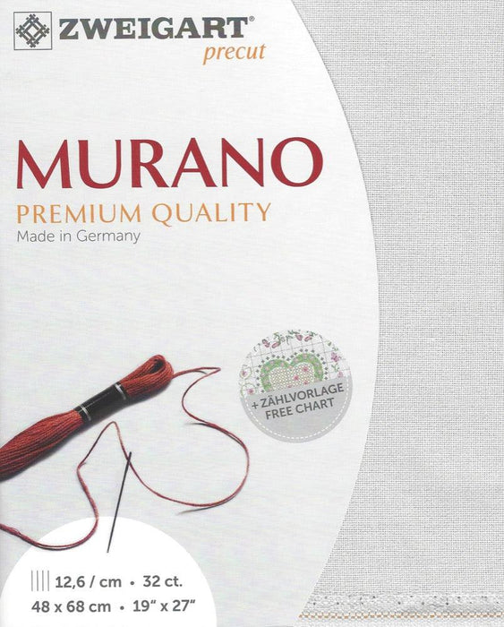 Precut Zweigart Murano 3984/7011 Silvery Moon - Wizardi