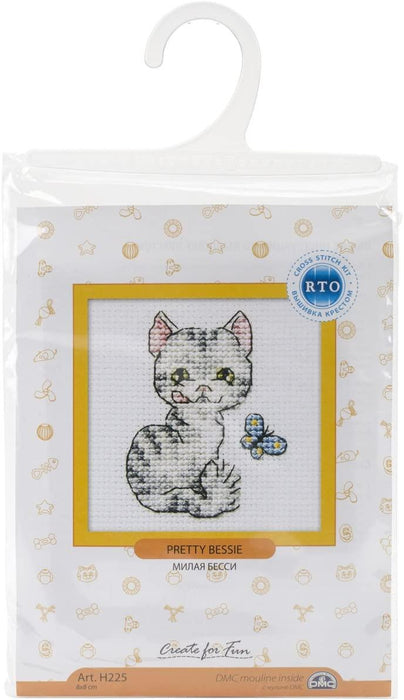 Pretty Bessie H225 Counted Cross Stitch Kit - Wizardi