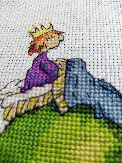 Princess - PDF Free Cross Stitch Pattern - Wizardi