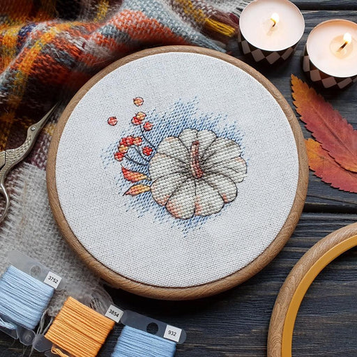 Pumpkin Cross stitch pattern Fall Cross Stitch pdf Autumn cross stitch pattern Modern Counted cross stitch Thanksgiving cross stitch - Wizardi