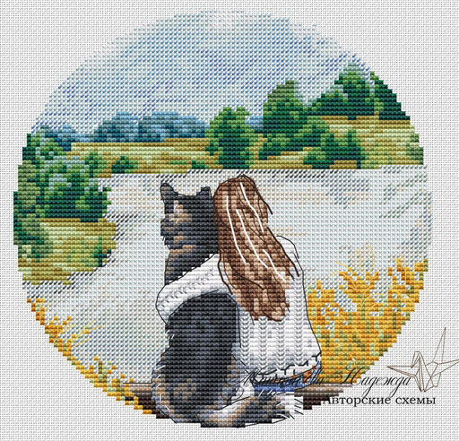 Quiet Backwater - PDF Cross Stitch Pattern - Wizardi