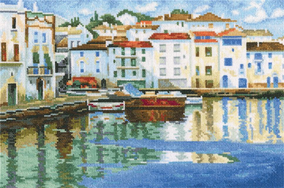 Quiet bay M466 Counted Cross Stitch Kit - Wizardi