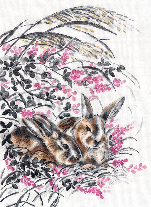 Rabbit 1428 Counted Cross Stitch Kit - Wizardi