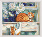 Red troublemakers M482 Counted Cross Stitch Kit - Wizardi