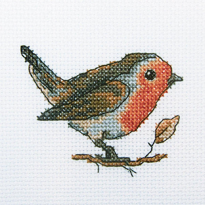 Redbreast H222 Counted Cross Stitch Kit - Wizardi