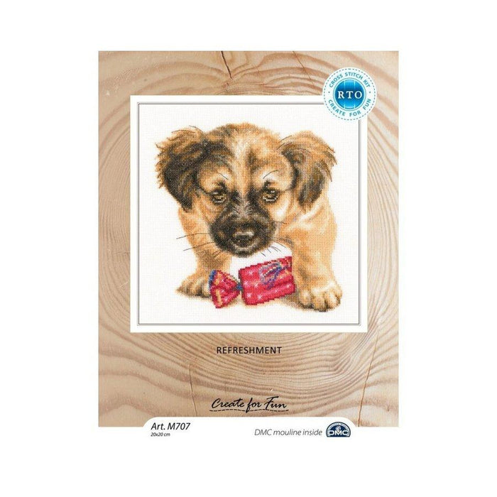 Refreshment M707 Counted Cross Stitch Kit - Wizardi