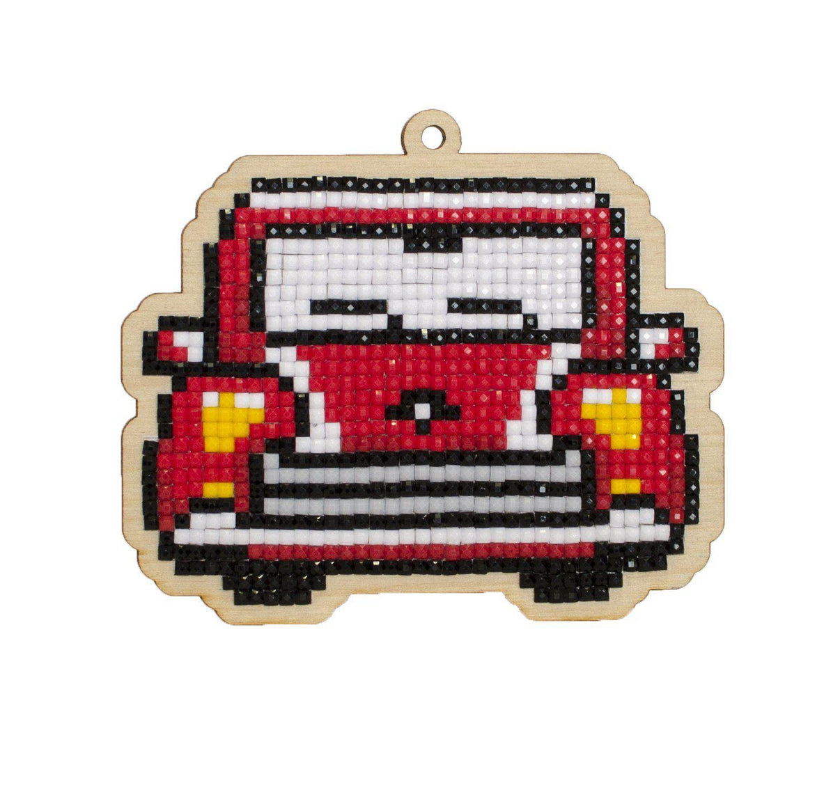 Retro Car WWP275 Diamond Painting on Plywood Kit - Wizardi