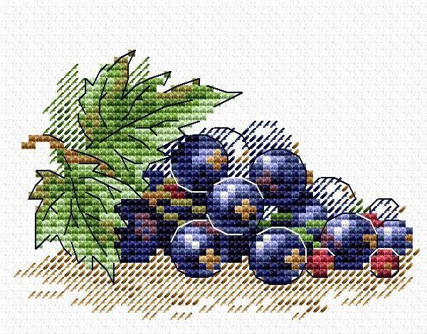 Ripe Currant SM-514 Counted Cross Stitch Kit - Wizardi