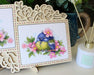 Romantic Bird M-554 / SM-554 Counted Cross Stitch Kit - Wizardi