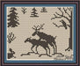 Romantic Deer Free Pattern - PDF Cross Stitch Pattern - Wizardi