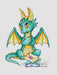 Romantic Dragons. A Letter to You - PDF Cross Stitch Pattern - Wizardi