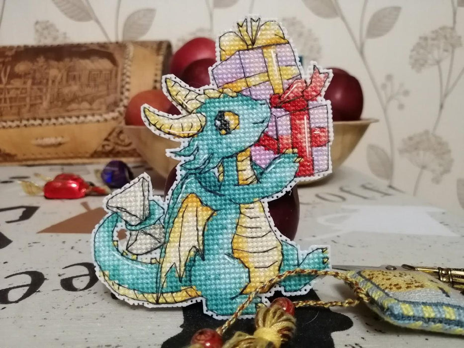 Romantic Dragons. Gifts - PDF Cross Stitch Pattern - Wizardi