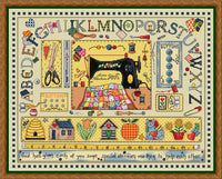 Sampler Koko - PDF Cross Stitch Pattern - Wizardi