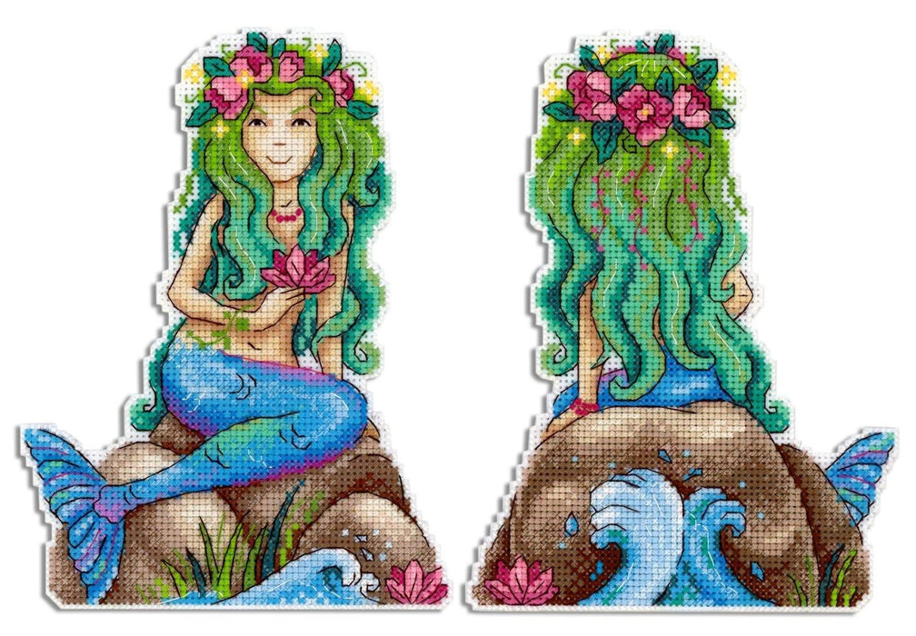 Sea Beauty SR-464 Plastic Canvas Counted Cross Stitch Kit - Wizardi