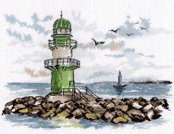 Sea Custodian 990 Counted Cross Stitch Kit - Wizardi