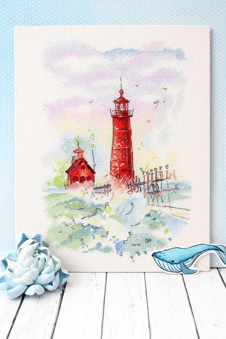 Sea Harbour SA-005 Cross-stitch kit - Wizardi