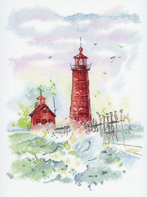 Sea Harbour SA-005 Cross-stitch kit - Wizardi