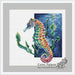 Sea Horse - PDF Cross Stitch Pattern - Wizardi