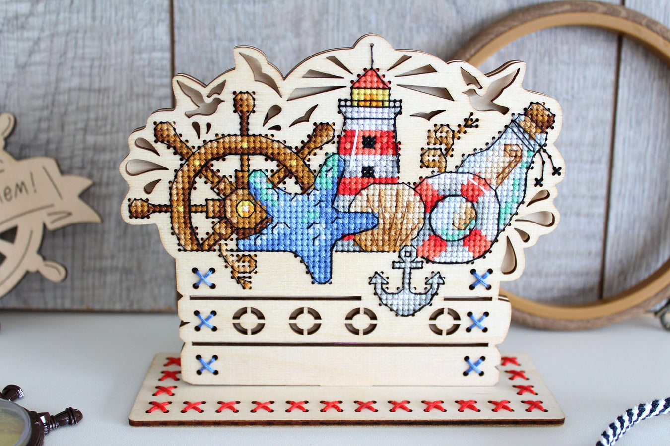 Cross Stitch Wood